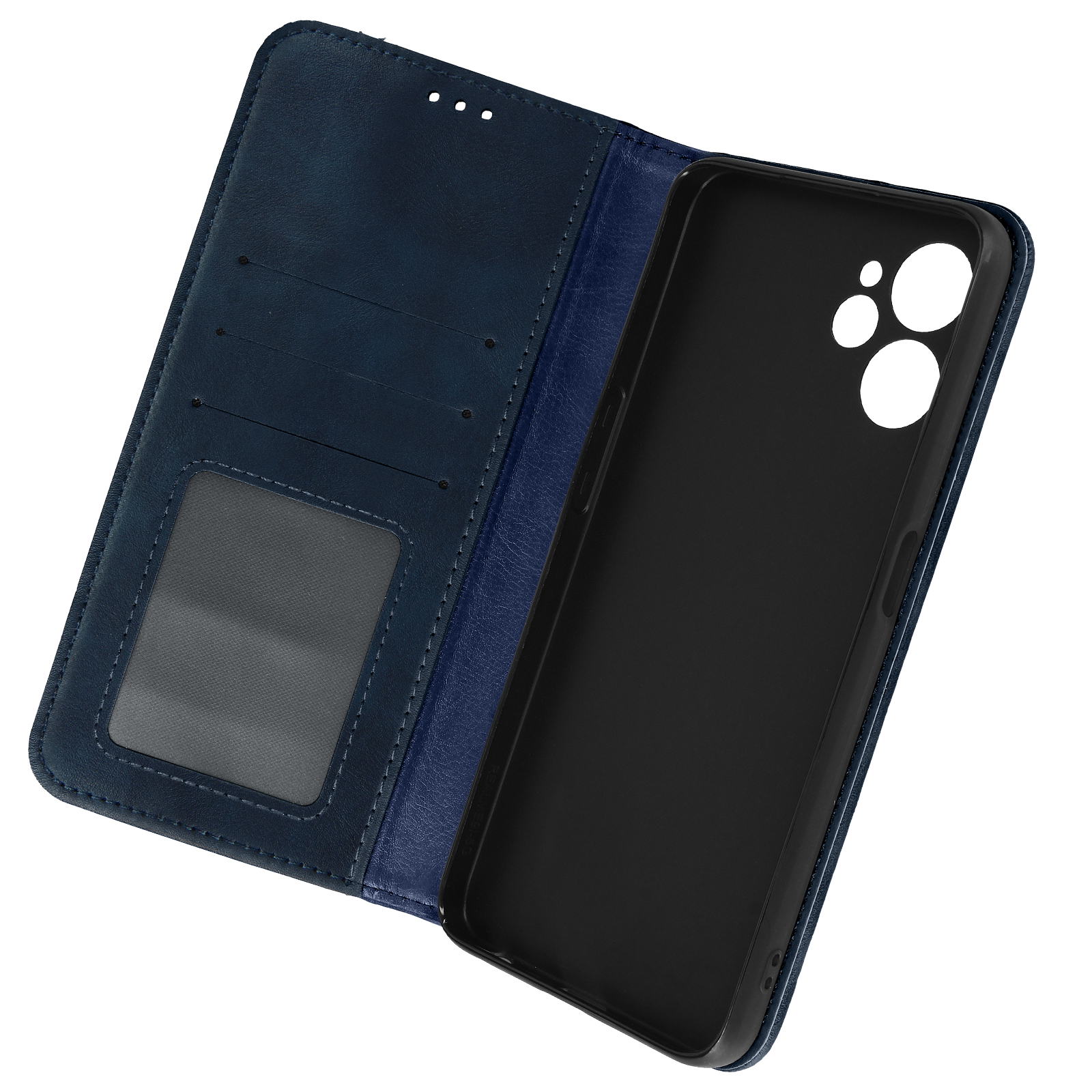 Buckle Realme, Realme 5G, AVIZAR Dunkelblau 9i Bookcover, Series,