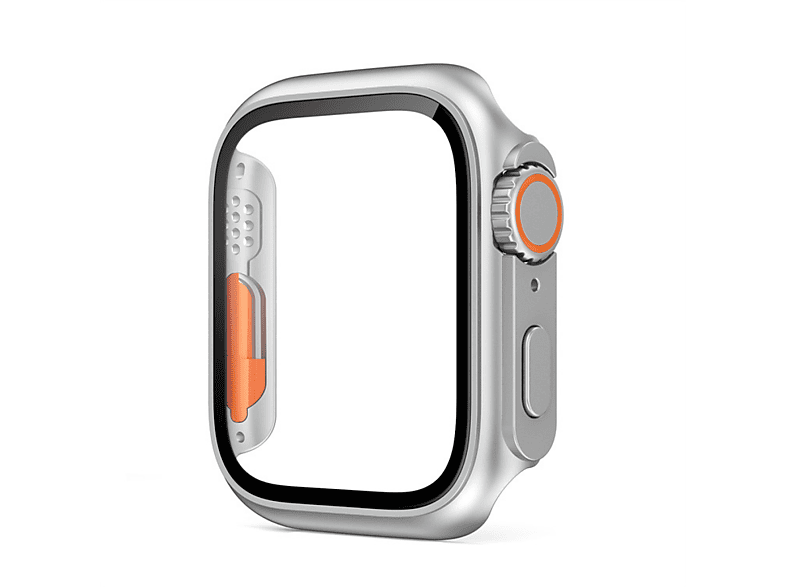 INF Uhrengehäuse mit Displayschutzfolie Uhrengehäuse(für Apple Watch S8 / Ultra 7 / Ultra 6)