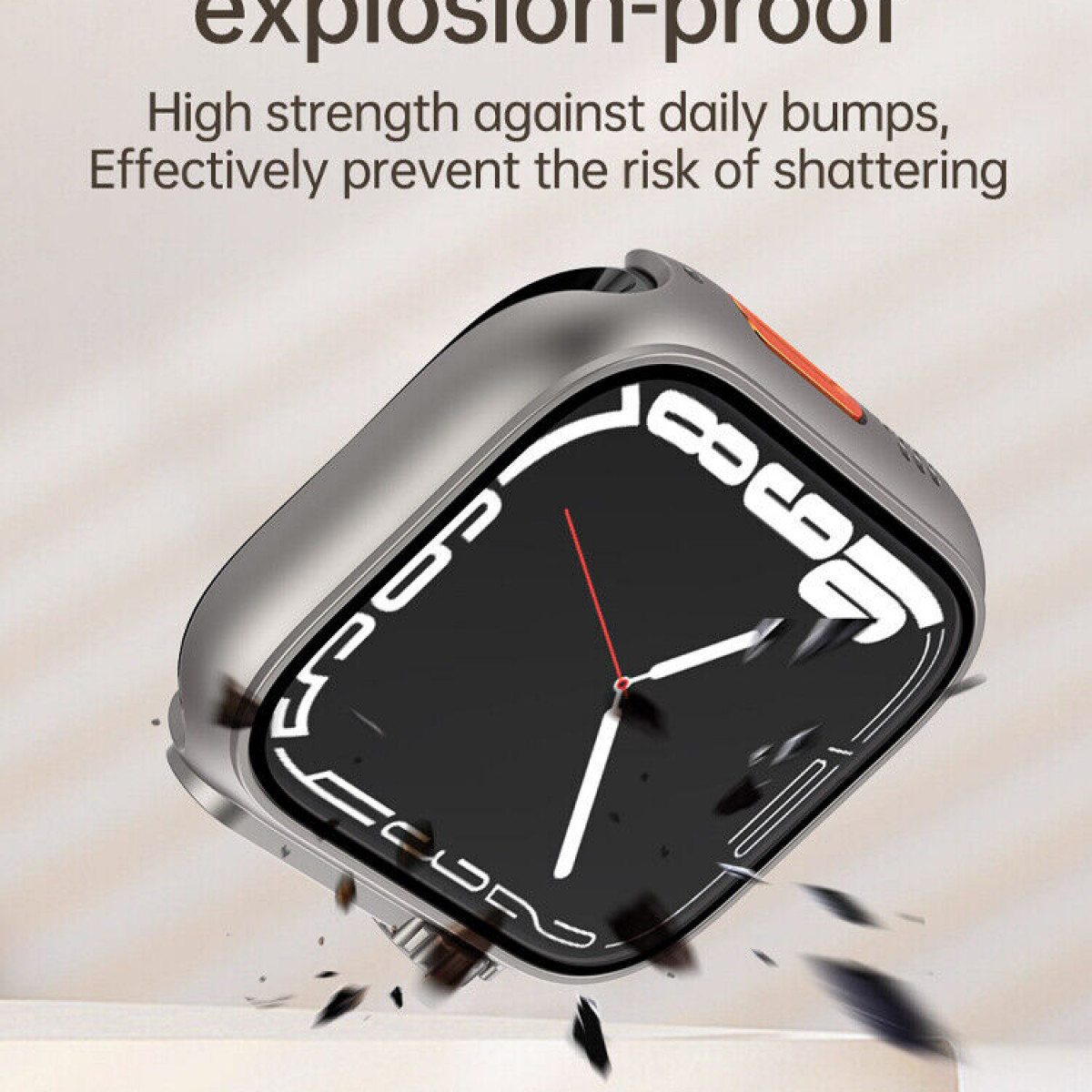 / S8 Watch INF Uhrengehäuse Apple Ultra Uhrengehäuse(für Ultra 6) Displayschutzfolie / mit 7