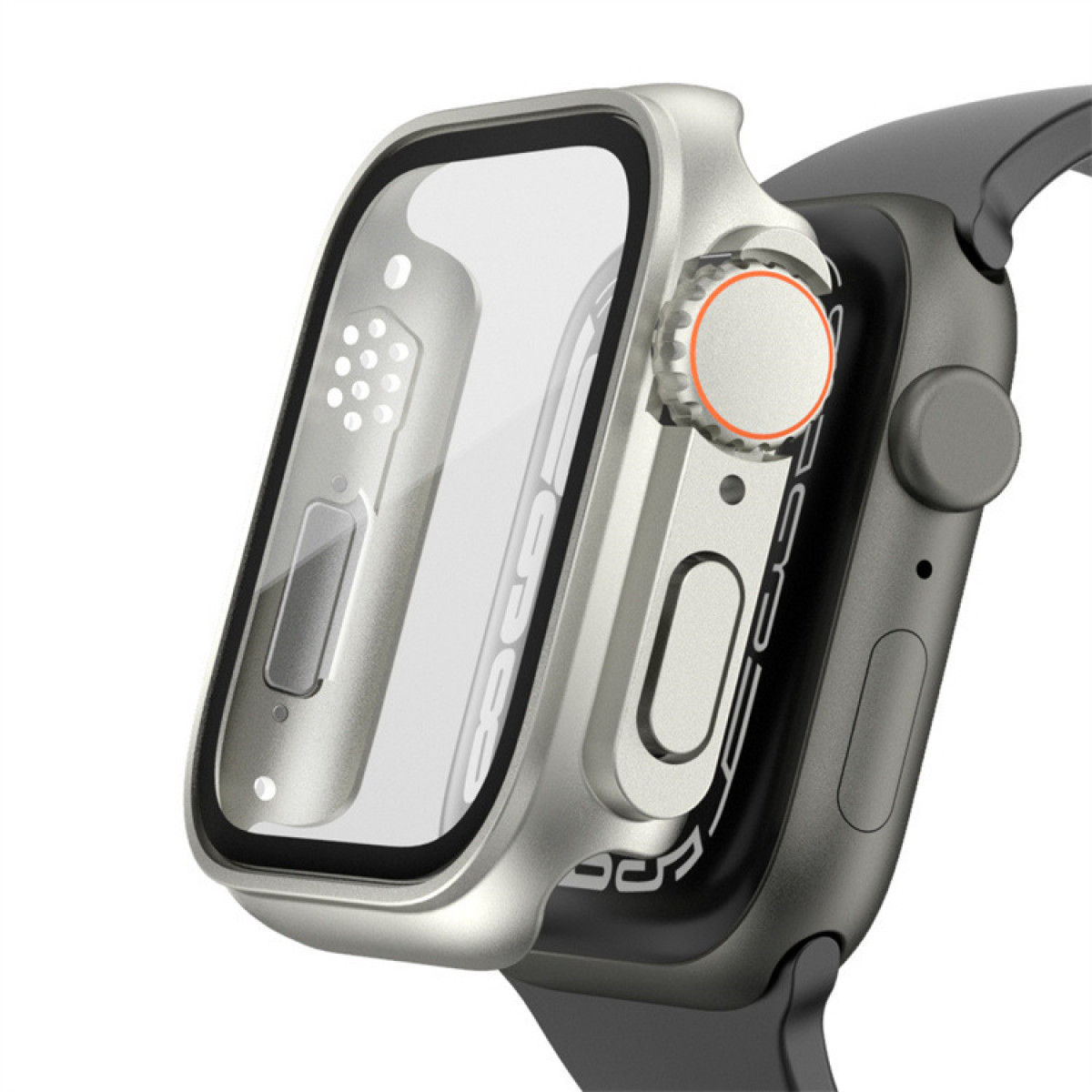 Apple Uhrengehäuse(für INF Displayschutzfolie mit Ultra/8/7/6) Smartwatch-Gehäuse Watch