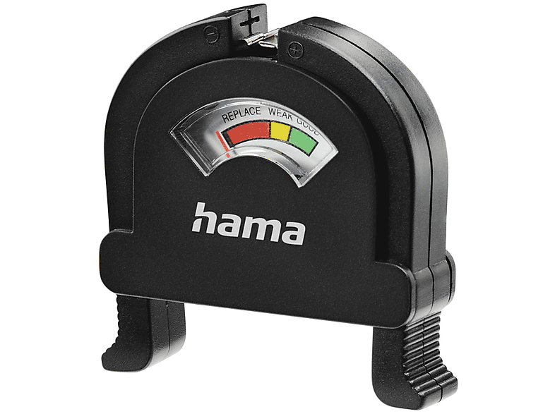 HAMA Tester Universal-Batterie AA Mignon/Universal-Batterie AAA/Universal-Batterie C/Universal-Batterie D/Universal-Batterie E/Universal-Batterie Knopfzellen Batterietester