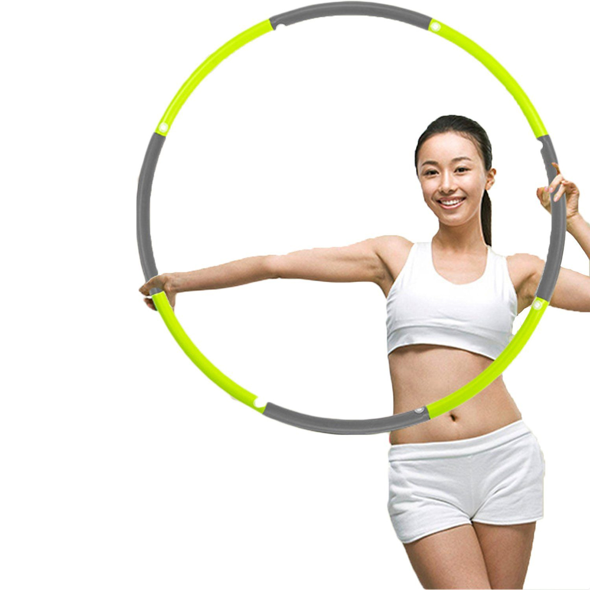 Seladon LEIGO Anspruch, für Hoop Abnehmbar jeden Hula Fitnessreifen, Hula-Hoop-Reifen, Hula-Hoop-Reifen, Hula-Hoop-Reifen