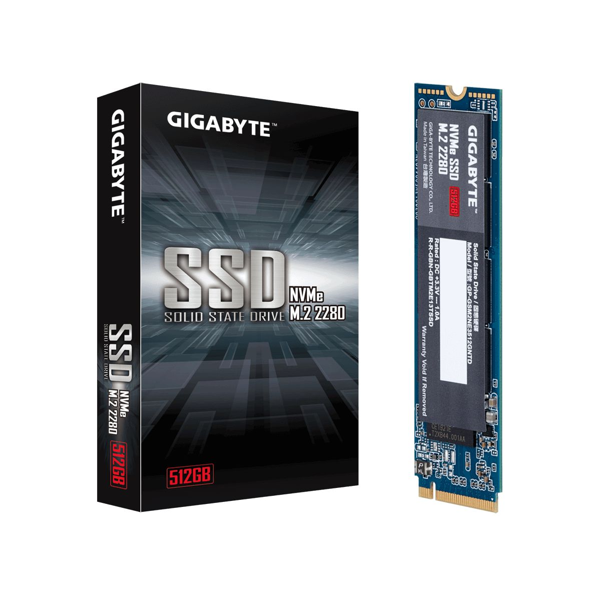 GIGABYTE SSD, GP-GSM2NE3512GNTD, intern GB, 512