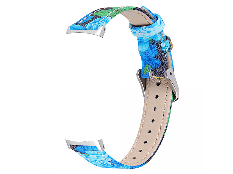 INF Uhrenarmband aus echtem Mehrfarbig Inspire Leder, / Ersatzarmband, Fitbit, 2 3