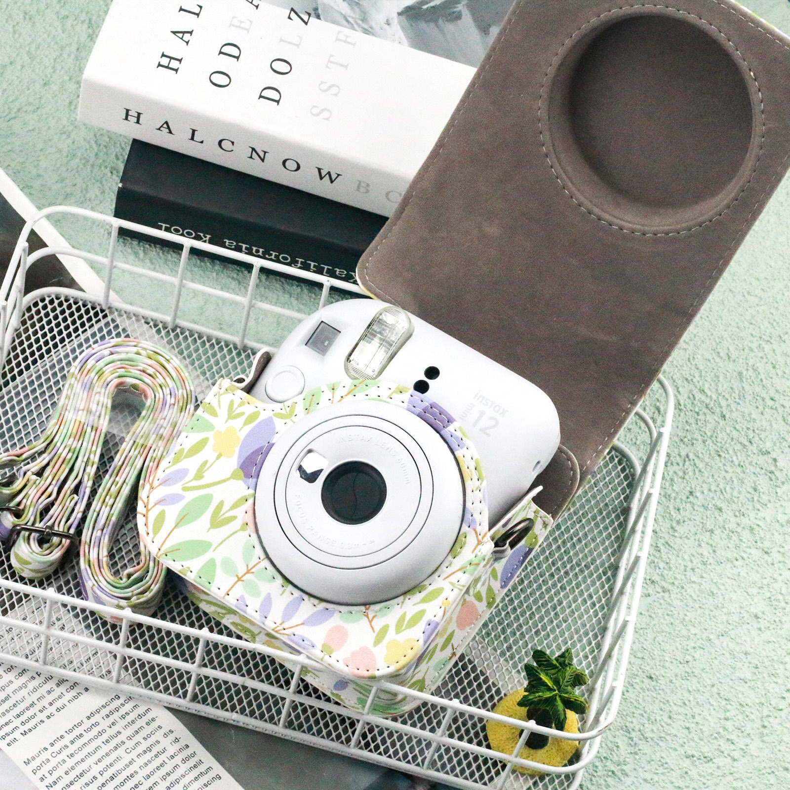 Waldkameratasche Mini 12 Kameratasche, Sondermodell Polaroid Mehrfarbig Bunte INF