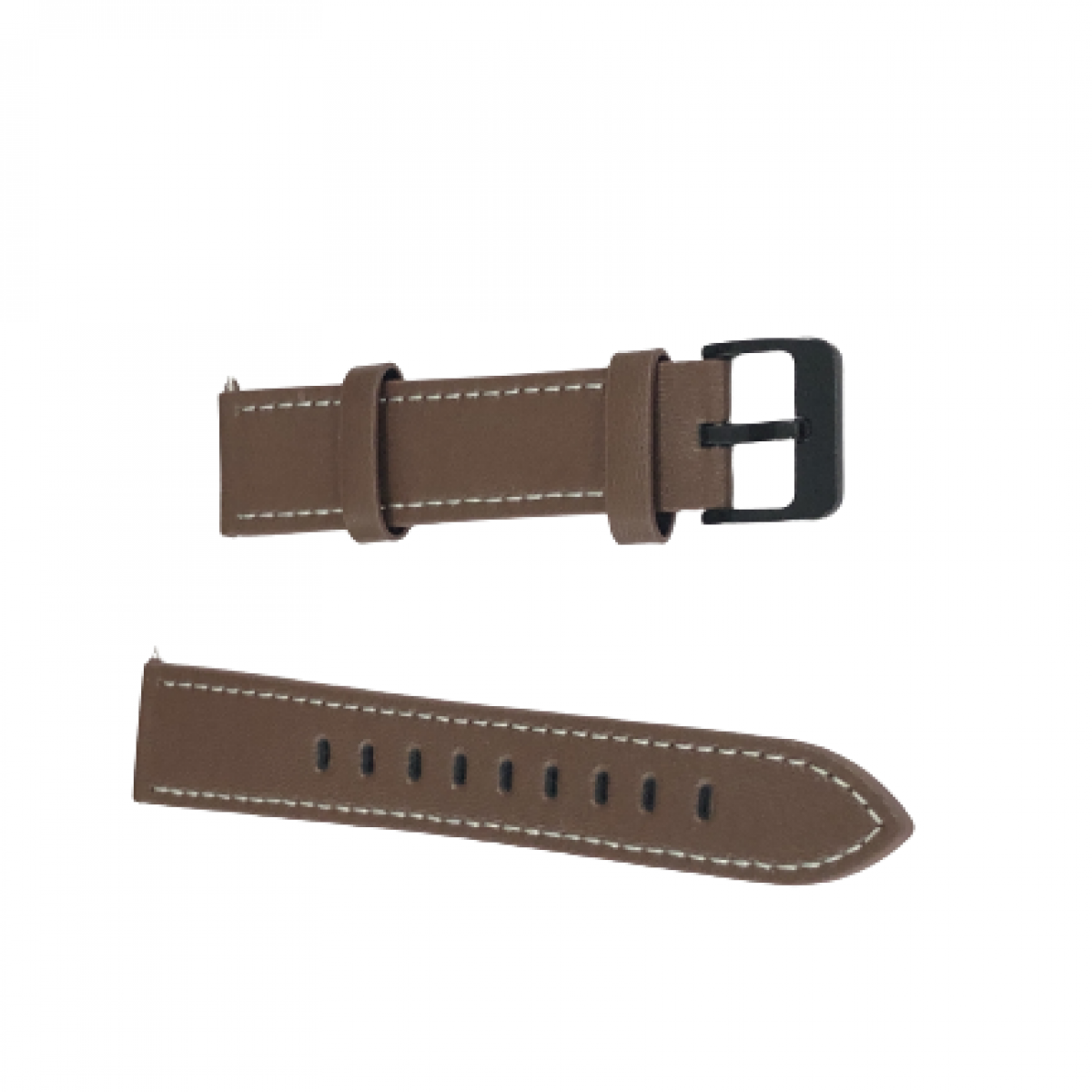 INF Armband aus echtem Leder, Braun Garmin, Ersatzarmband, vivoactive3