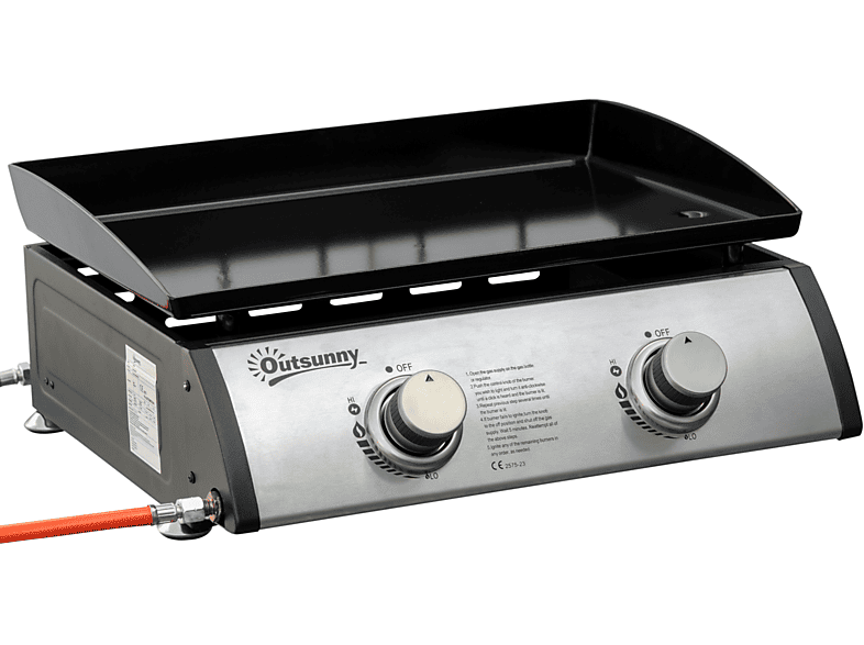 Barbacoa a gas - OUTSUNNY 846-108V40SR