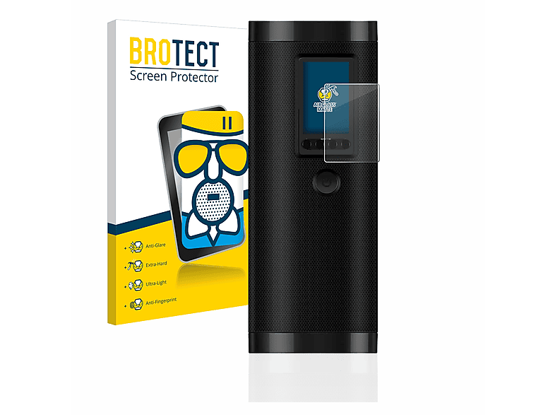 BROTECT Airglass matte Schutzfolie(für Veeape Electrical Digital Tyre Pump)