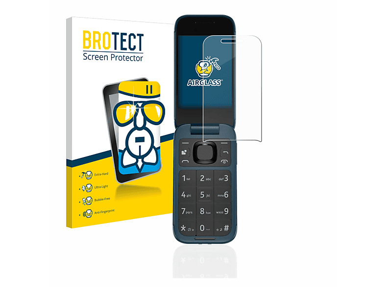 Schutzfolie(für Airglass BROTECT 2660 Nokia Flip) klare