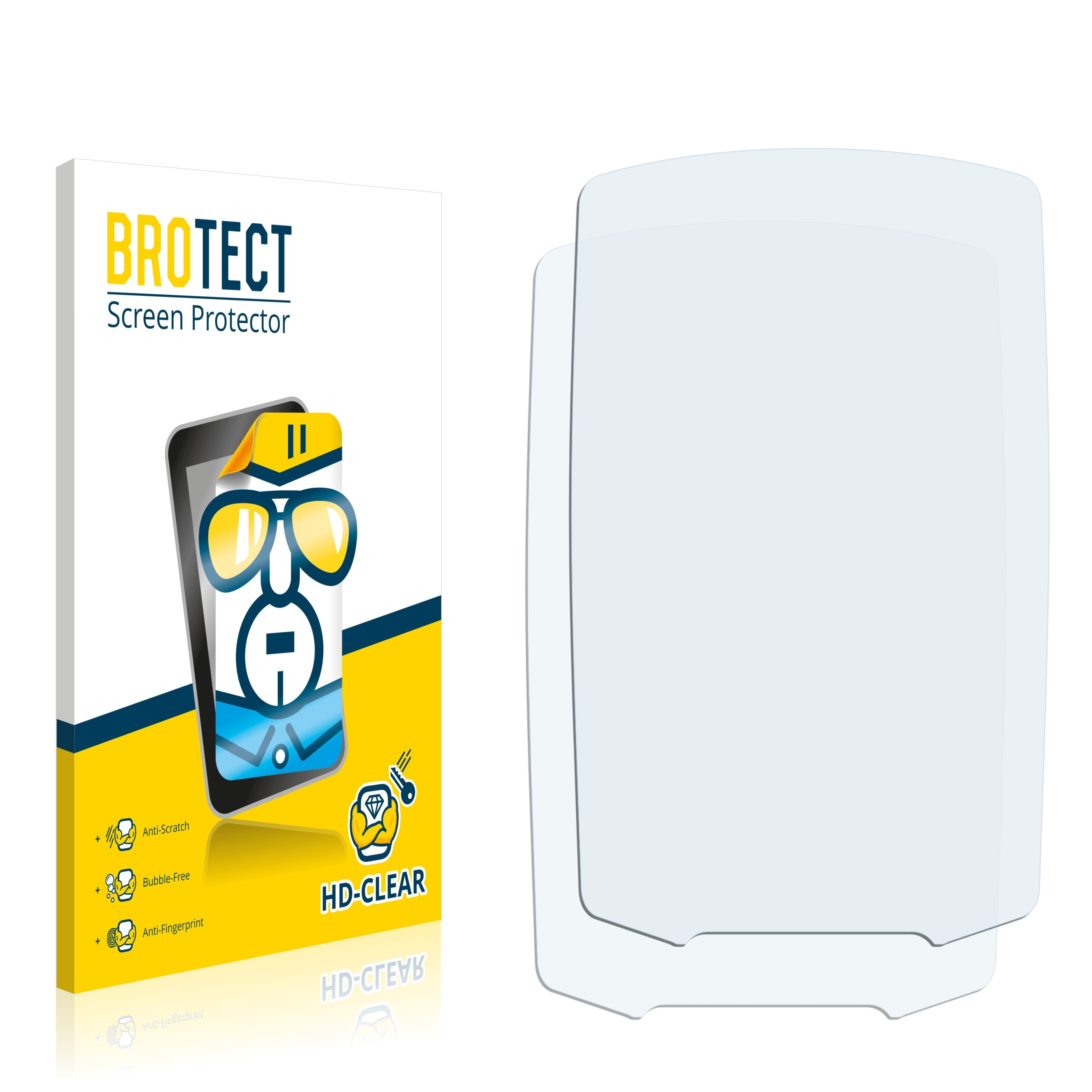 BROTECT 2x Schutzfolie(für 65s) klare GPSMAP Garmin