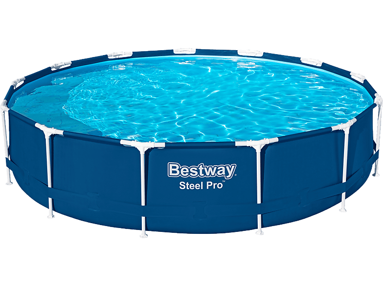 BESTWAY Bestway Steel Pro Ersatz Frame Pool ohne Zubehör Ø 396 x 84 cm
