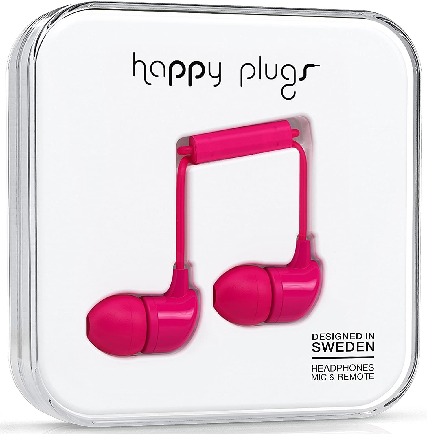 HAPPY Kopfhörer In-ear Kirschrot Deluxe Edition, PLUGS