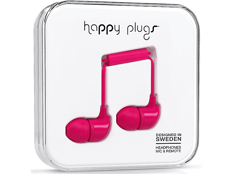 HAPPY Kopfhörer In-ear Kirschrot Deluxe Edition, PLUGS