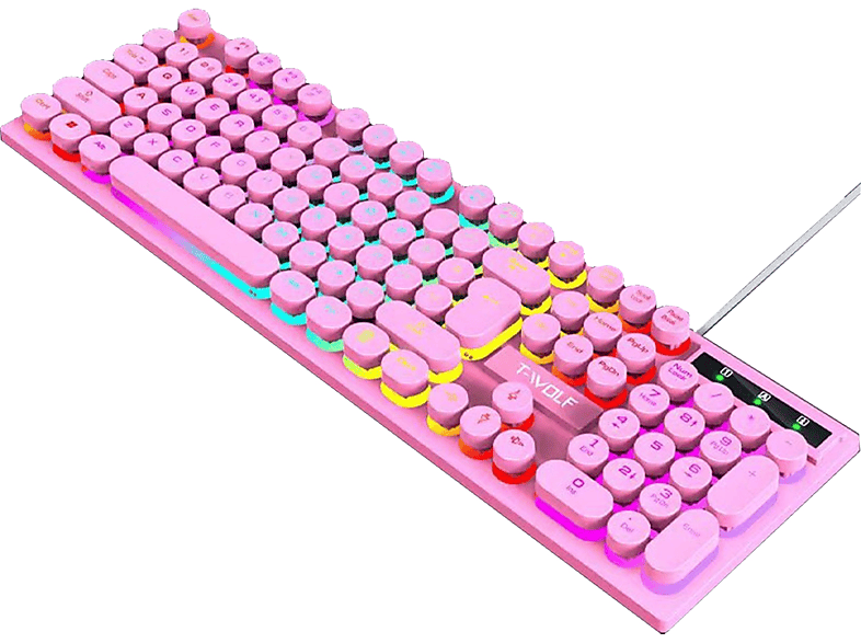 DIIDA Gaming-Tastaturen,Kabelgebundene LED-Licht, Tastatur Tastatur,Wettbewerbs-Tastaturen,mit