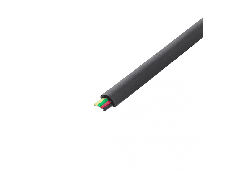 kabel Rolle, Modularkabel, 6P, DELTACO schwarz, 100m, DELTACO