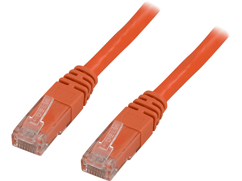 DELTACO DELTACO U / UTP Cat5e Patchkabel 3m, orange, kabel, 3 m