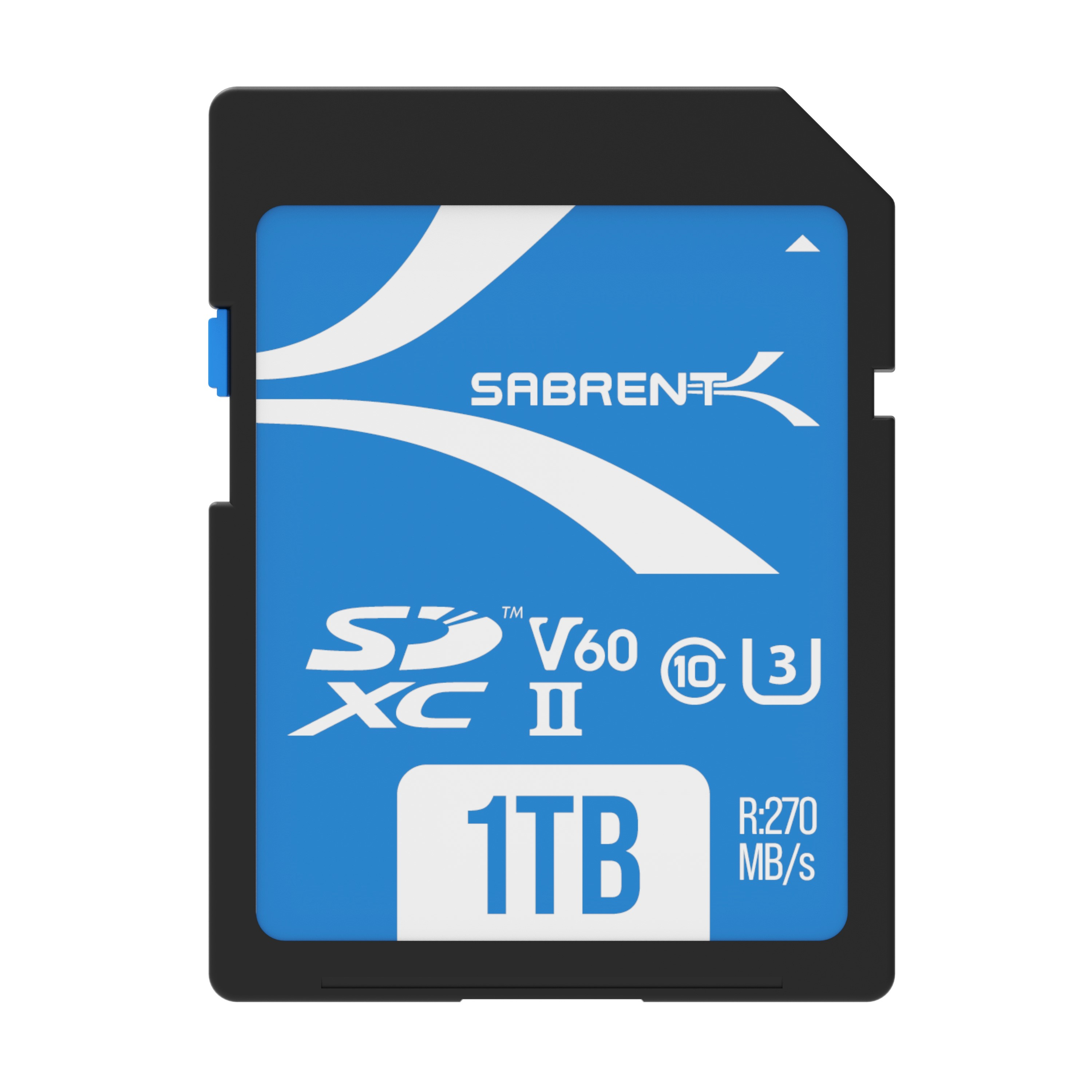 SABRENT V60 1TB SD SD MB/s TB, 270 Karte, UHS-II, SDXC 1