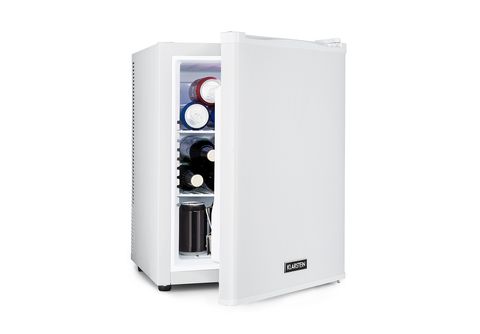 KLARSTEIN Happy Hour 37 Mini-Kühlschrank (G, 53,5 cm hoch, Weiß)