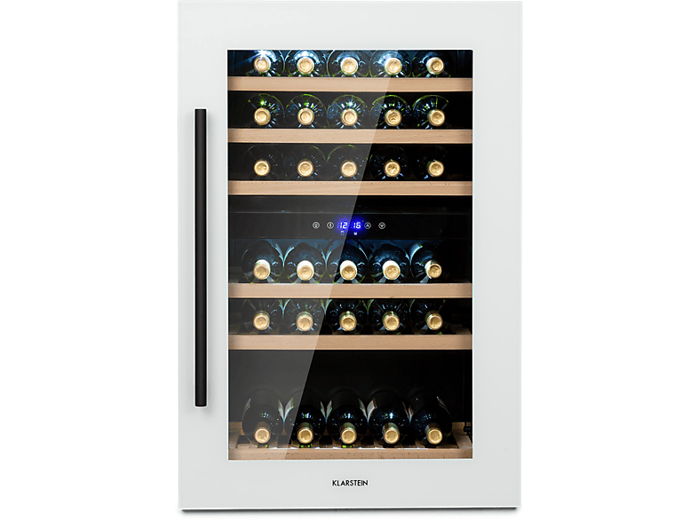 KLARSTEIN Vinsider 41  bottle Duo 1-No Battery (EEK G, Weiß)