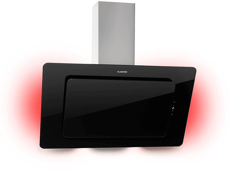 Klarstein SleekAir Dunstabzugshaube 90cm - 718 M³/h, A++, Touch-Bedienung