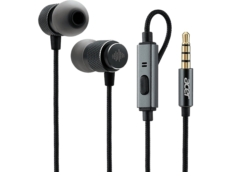 ACER NP.HDS1A.005, Inear Kopfhörer Grau MediaMarkt