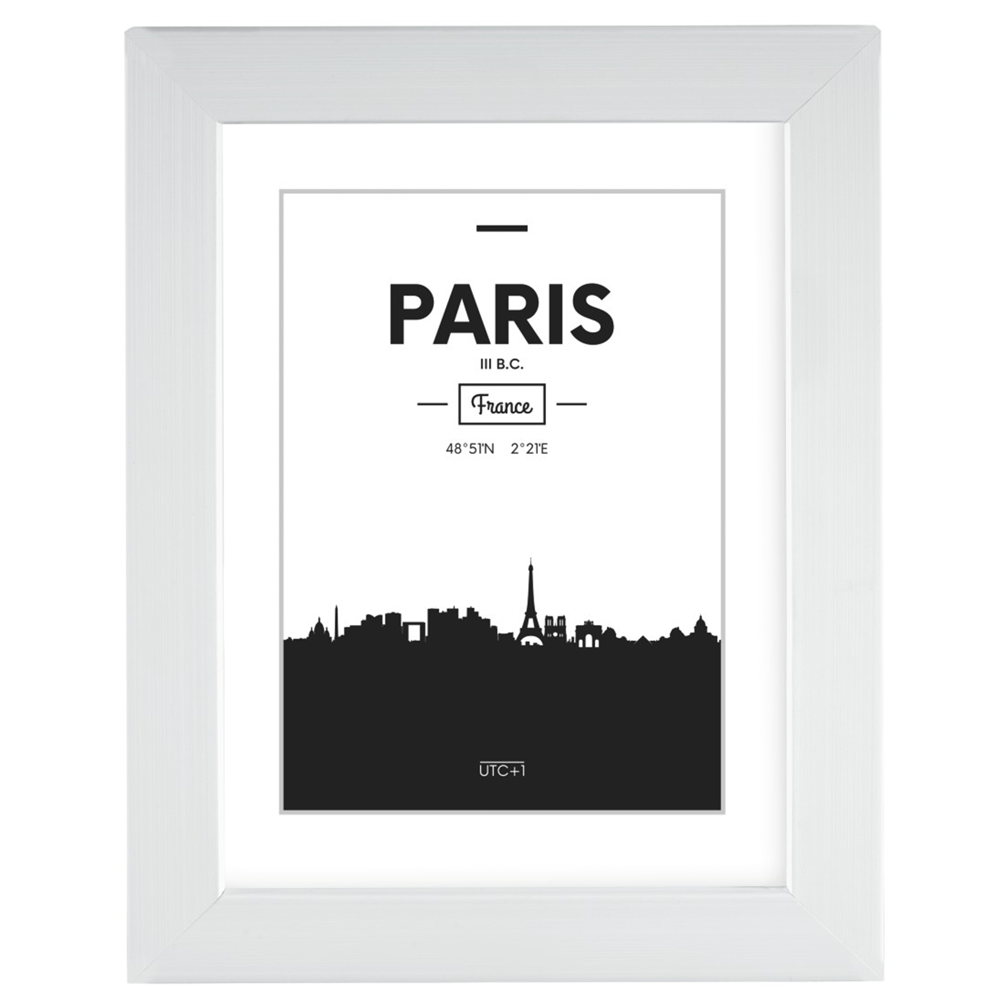 Paris cm, (9 HAMA 13 x Weiß)