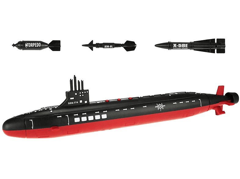 TOI-TOYS ALFAFOX U-Boot mit (42,5cm) Ton Spielzeugfahrzeug
