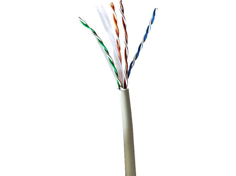 Netzwerk-Kabel Rollen, CCBG8525GY100, NEDIS 100,0 m