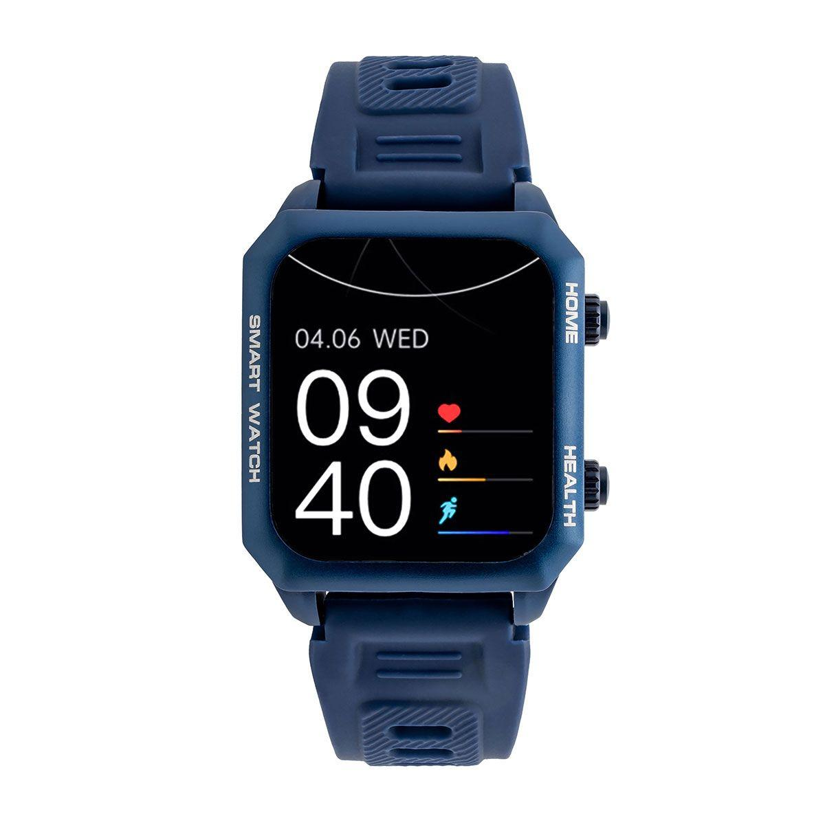 Silizium, Kunststoff WATCHMARK Smartwatch Focus Blau Blau