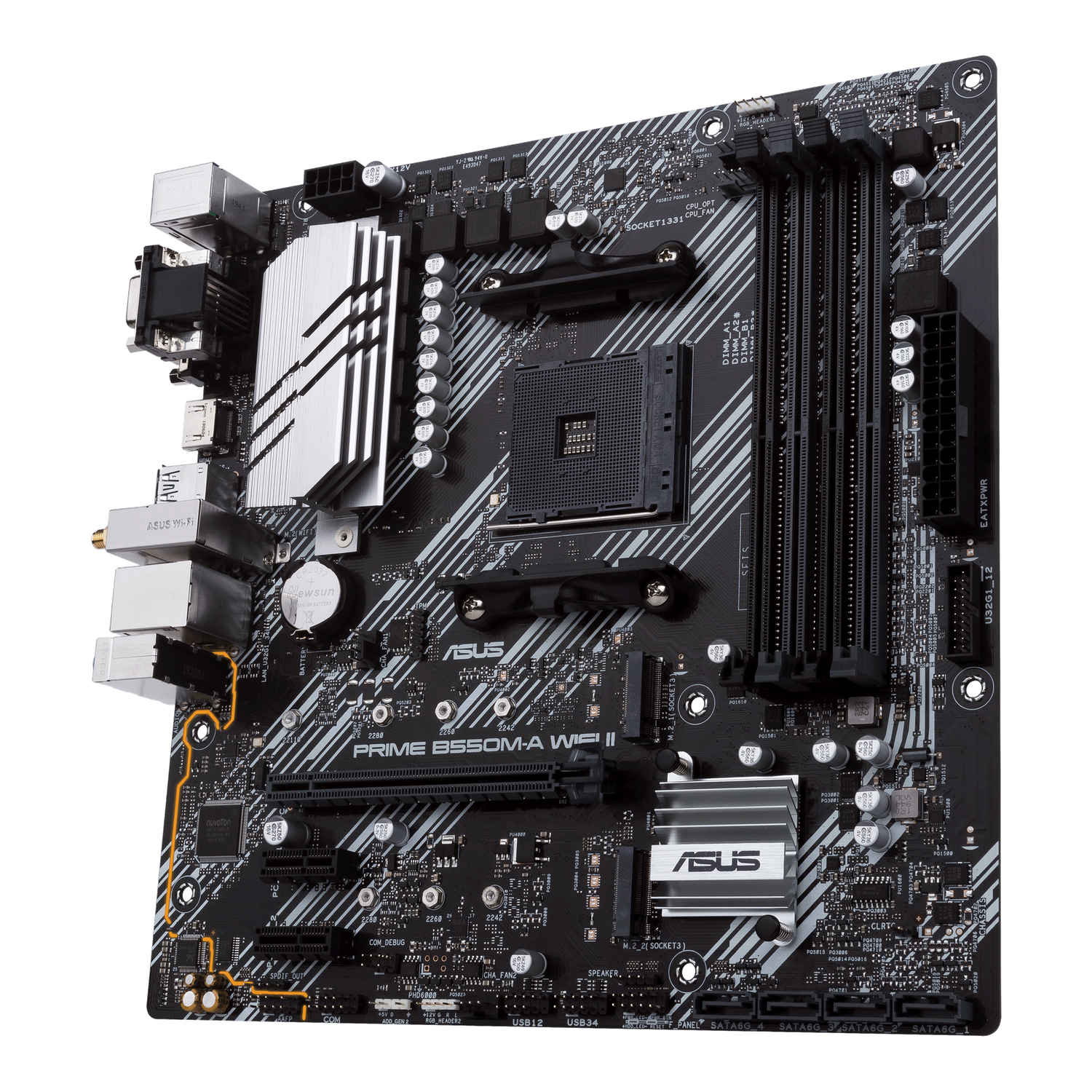 WIFI schwarz;silber B550M-A ASUS PRIME Mainboards II