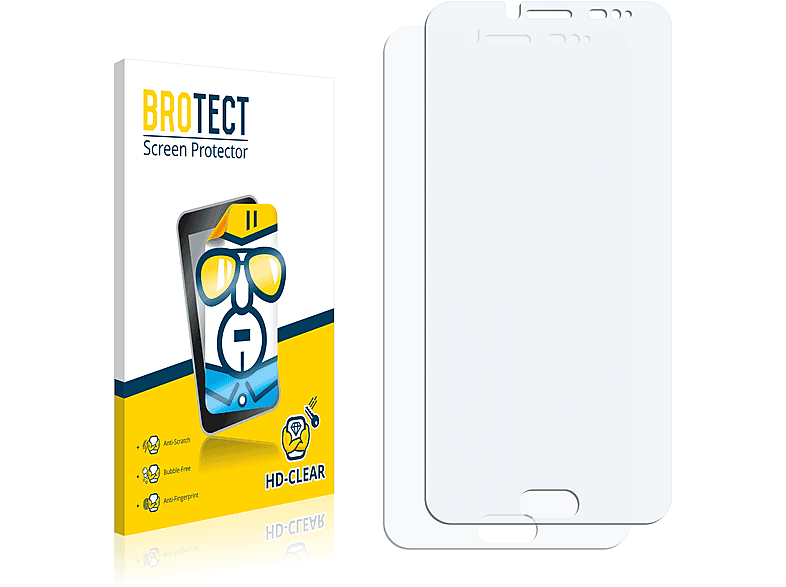 BROTECT 2x klare Schutzfolie(für Ulefone Gemini Pro)