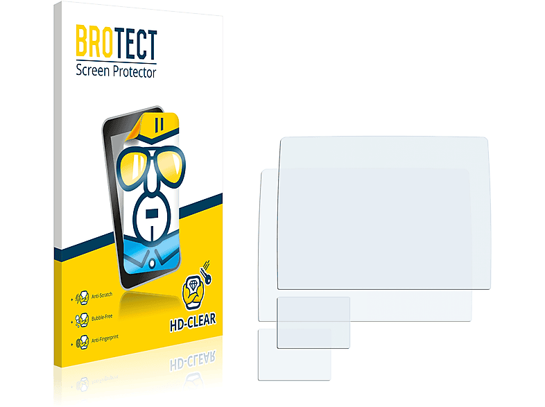 BROTECT 2x klare Schutzfolie(für Hasselblad H6D-400C MS)