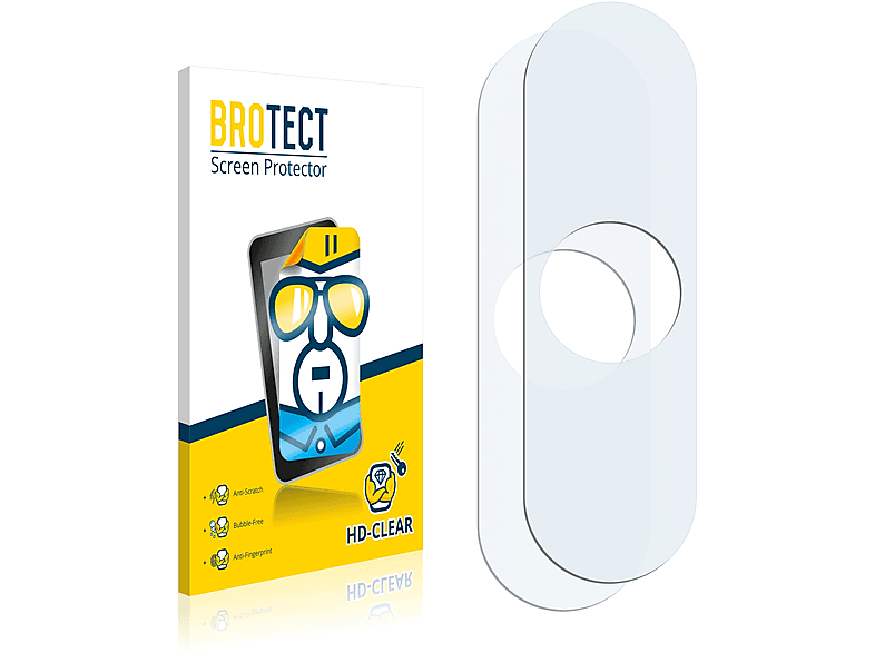 BROTECT 2x klare Schutzfolie(für Samsung Galaxy A8s) | Displayschutzfolien & Gläser
