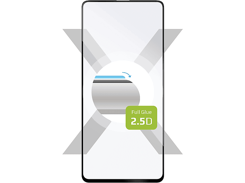 FIXED FIXGFA-627-BK Displayschutz(für Galaxy 5G A52/A52 Samsung) 5G/A52s
