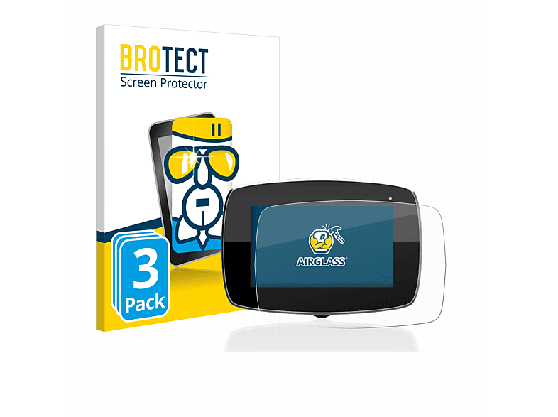 Neue Artikel im Online-Verkauf BROTECT 3x Airglass klare Schutzfolie(für Commander Wallbox 2)