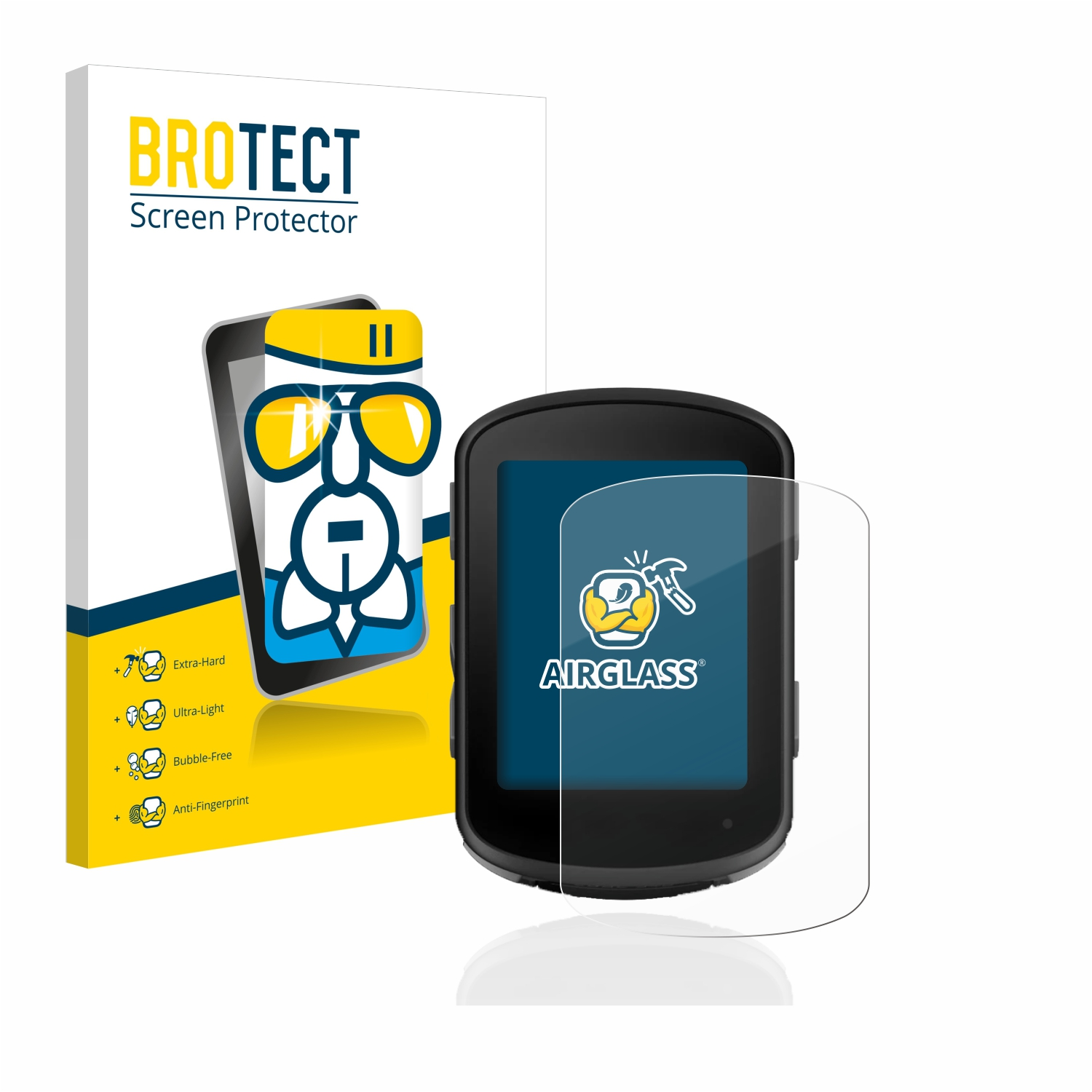 BROTECT Airglass klare Schutzfolie(für Garmin 540) Edge