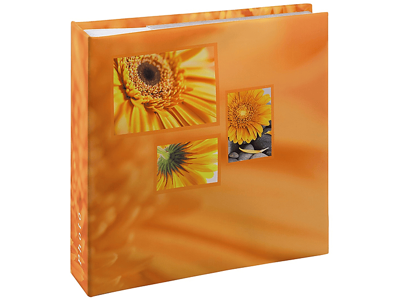 Seiten, Fotoalbum, 100 Singo Orange HAMA