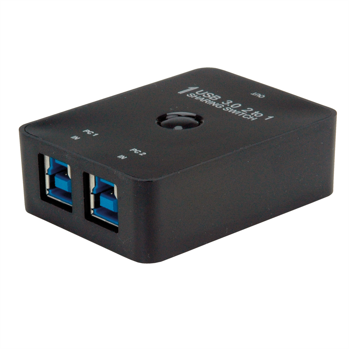 VALUE Manueller USB 3.2 Gen schwarz 2 Switch, Ports, Switchbox, 1 manuell