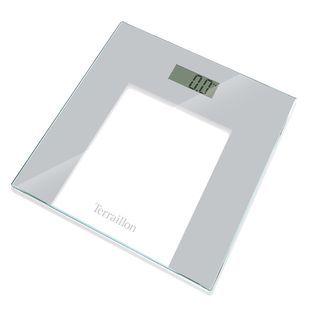 Báscula de baño - TERRAILLON TP1000 Glass, 150 kg, Gris