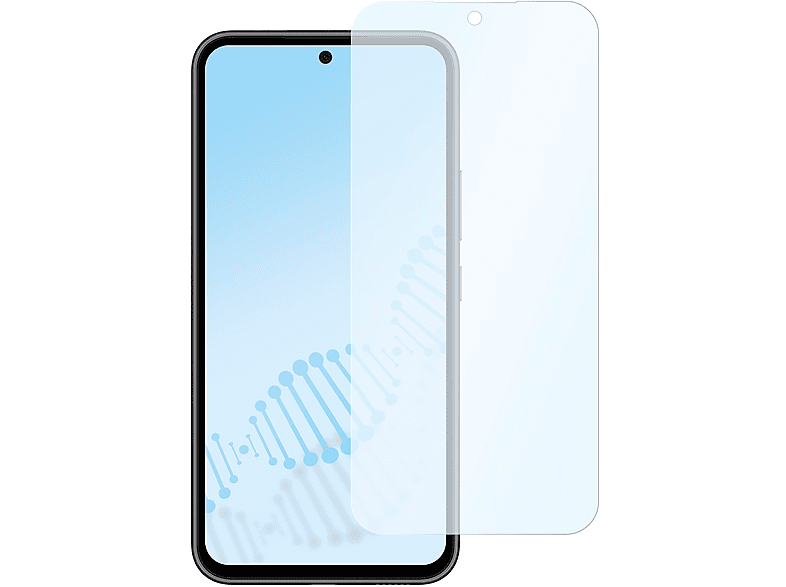 SLABO antibakteriell flexibles A54 Samsung 5G) Hybridglas Galaxy Displayschutz(für Samsung