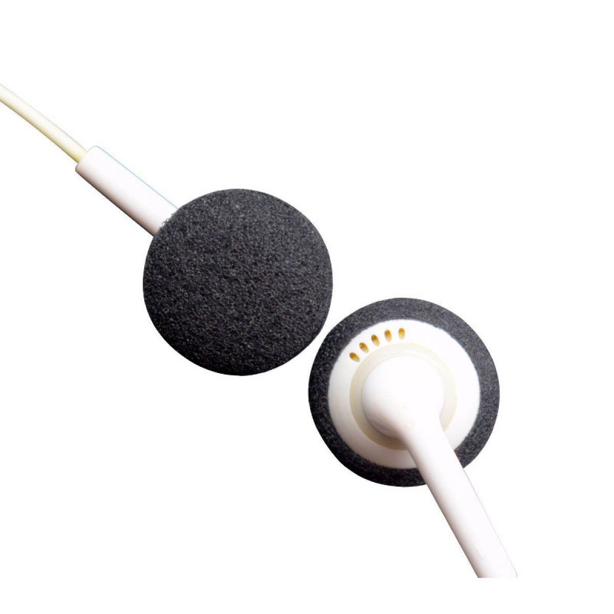 Ohrpolster für Schwarz Paar INF Ohrpolster In-Ear-Kopfhörer, 5