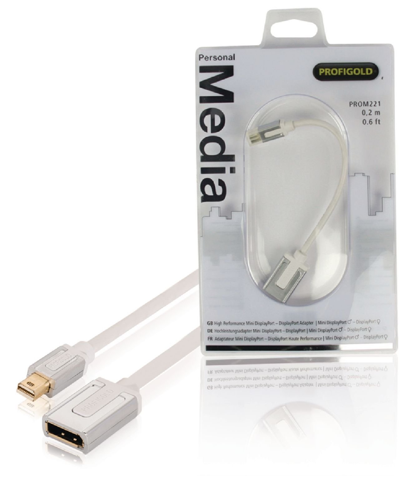PROM221, Mini NEDIS Displayport-Kabel
