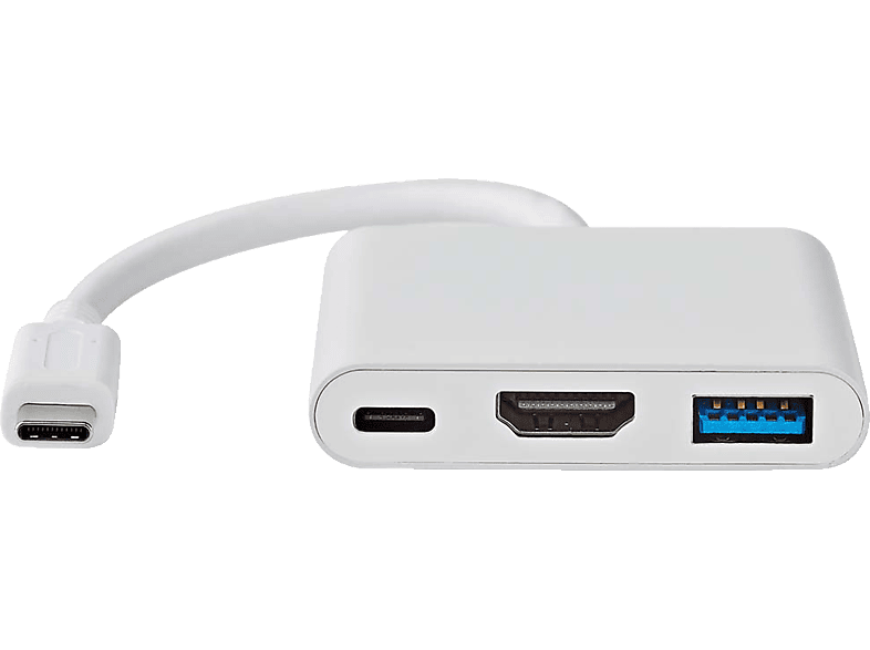 USB CCGB64770WT01 Multi-Port-Adapter NEDIS
