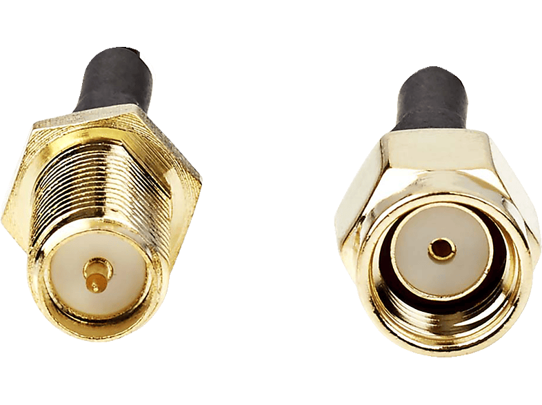 NEDIS CSGL02210BK10, 1,00 Antennenkabel, m