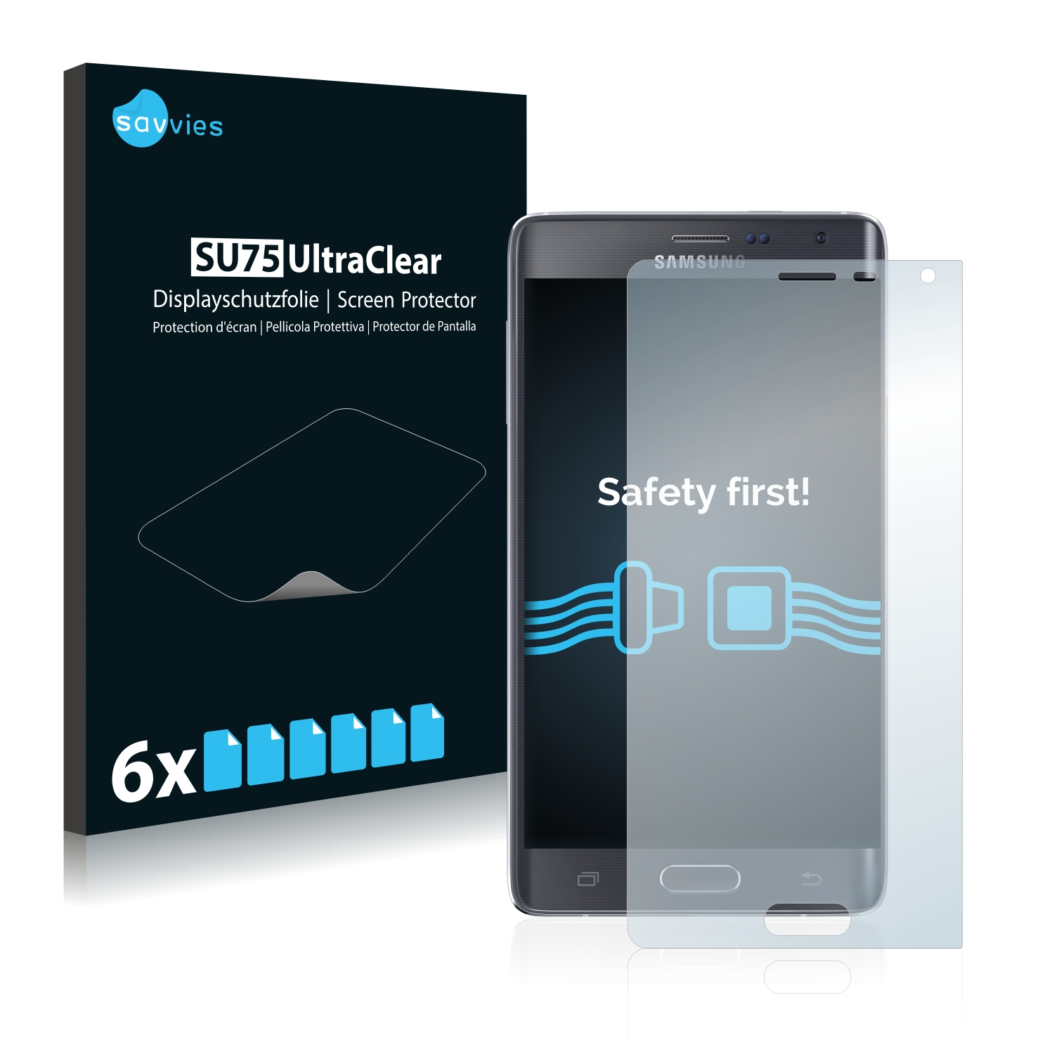 Galaxy Note Schutzfolie(für 6x Edge) klare Samsung SAVVIES