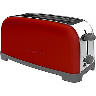 Tostadora - TAURUS TO801X, 850 W, 1 ranuras, Rojo