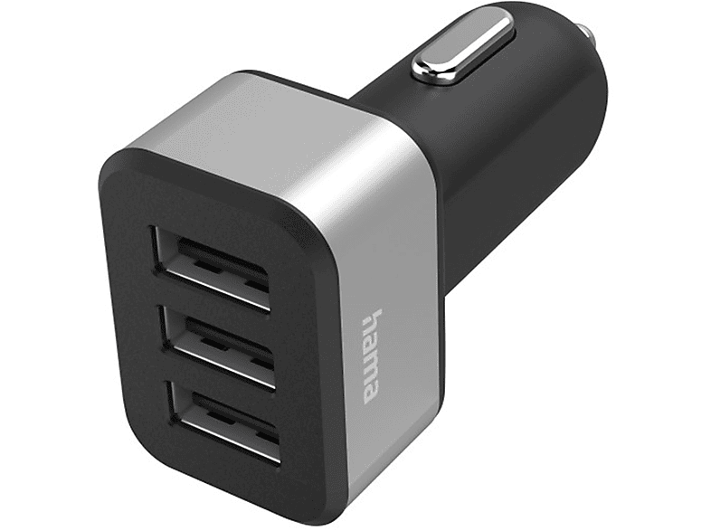 Hama USB-Ladegerät »USB Ladegerät, Zigarettenanzünder Auto, Mini  Ladeadapter 2 Anschlüsse«, (1 St.)