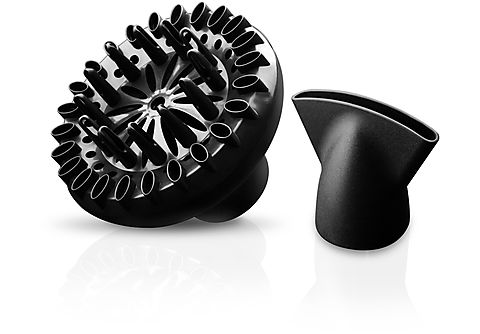 Secador de pelo  - Fashion 3000 Ionic TAURUS, 2200 W, 3 niveles temperatura, Negro