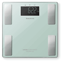 Báscula de baño  - Syncro Glass Complet TAURUS, Azul