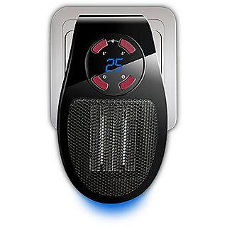 Calefactor cerámico - TAURUS Tropicano Plug Heater, 500 W, Negro